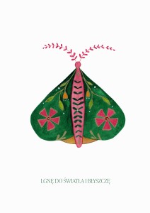 Lgnę do światła i błyszczę - ilustracja